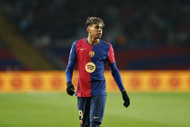 Lamine Yamal (Barcelona), JANUARY 15, 2025 - Football Soccer : Spanish Copa del Rey Mapfre round 0f 16 match between FC Barcelona, Barca 5-1 Real Betis Balompie at the Estadi Olimpic Lluis Companys in Barcelona, Spain. Noxthirdxpartyxsales (278682156)