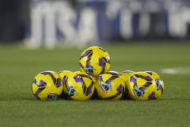 Getafe CF v FC Barcelona, Barca - LaLiga EA Sports A detail view of the match ball prior to the LaLiga EA Sports match between Getafe CF and FC Barcelona at Coliseum Alfonso Perez on January 18, 2025, in Getafe, Spain. Getafe Coliseum Alfonso Perez Madrid Spain RL_GETvFCB_000001 Copyright: xRicardoxLarreinax