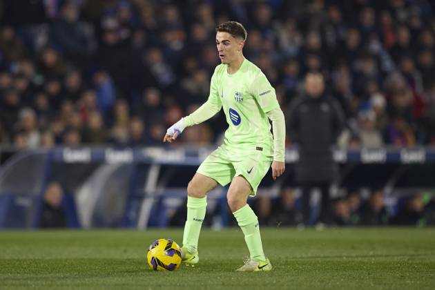 Getafe CF v FC Barcelona, Barca - LaLiga EA Sports Pablo Martin Paez Gavira Gavi of FC Barcelona in action during the LaLiga EA Sports match between Getafe CF and FC Barcelona at Coliseum Alfonso Perez on January 18, 2025, in Getafe, Spain. Getafe Coliseum Alfonso Perez Madrid Spain RL_GETvFCB_000057 Copyright: xRicardoxLarreinax