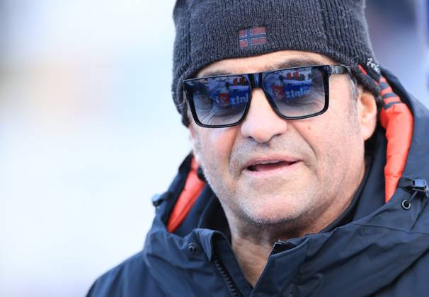 FIS Alpine SKi World Cup Ladies Pierre Teyssot MAXPPP ; FIS Alpine SKi World Cup Ladies, Kronplatz, Italy on January 21, 2025. 5th Women Giant Slalom Race, Alberto Tomba (ITA) Pierre Teyssot Maxppp Kronplatz Kronplatz South Tyrol Italy  Copyright: xMAXPPPxPierrexTeyssotx TEP68543 TEP68543