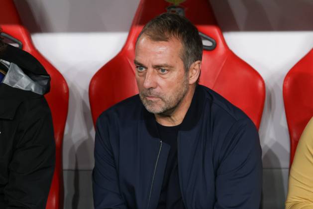 Portugal, Estadio do SL Benfica Lisbon 21 January 2025 Uefa Champions League phase 2024 25 Matchday 7, S L Benfica FC Barcelona v l Coach Hansi Flick FC Barcelona Theme photo, Theme picture, Symbol photo, Symbol image, Stock photo Copyright: HMBxMedia FernandoxSoares