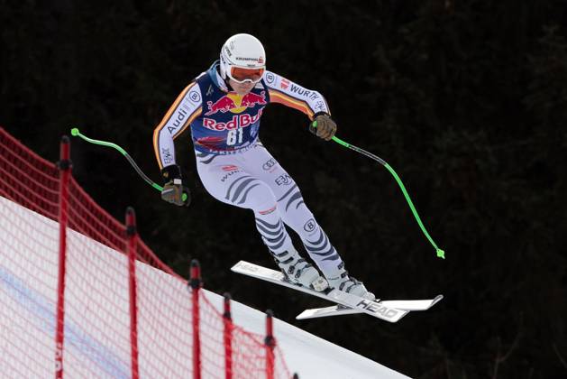 Sport Bilder des Tages ALPINE SKIING - FIS WC Kitzbuehel KITZBUEHEL,AUSTRIA,22.JAN.25 - ALPINE SKIING - FIS World Cup, Hahnenkamm-race, downhill training, men. Image shows Jacob Schramm (GER).  GEPAxpictures xMathiasxMandl