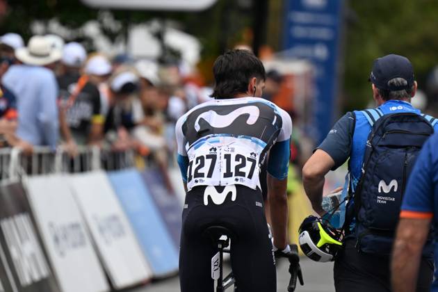 23-01-2025 Tour Down Under; Tappa 03 Norwood - Uraidla; 2025, Movistar; Romo, Javier; Uraidla; 