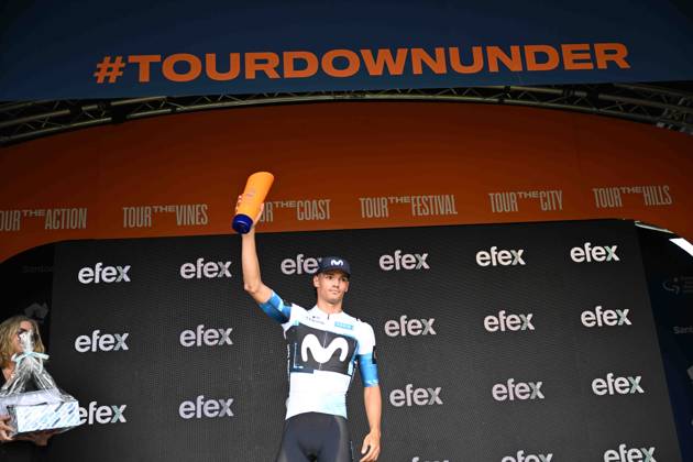 23-01-2025 Tour Down Under; Tappa 03 Norwood - Uraidla; 2025, Movistar; Romo, Javier; Uraidla; 
