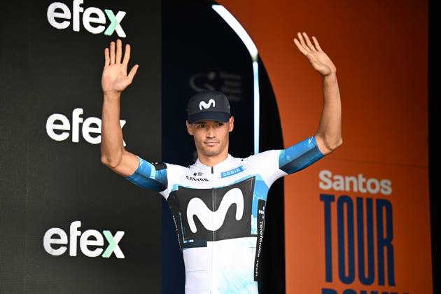 23-01-2025 Tour Down Under; Tappa 03 Norwood - Uraidla; 2025, Movistar; Romo, Javier; Uraidla; 