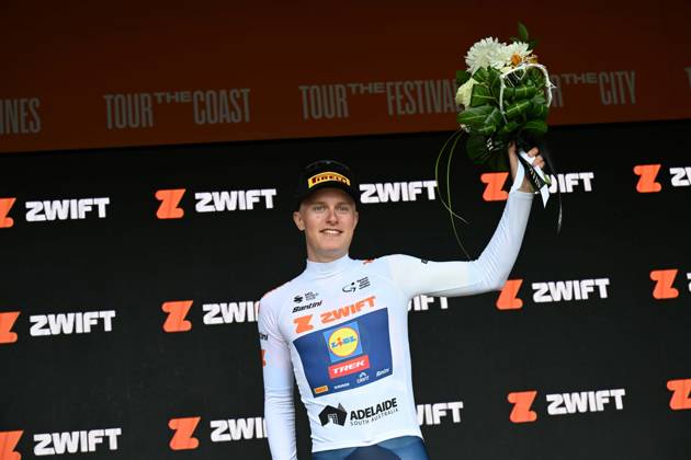 23-01-2025 Tour Down Under; Tappa 03 Norwood - Uraidla; 2025, Lidl - Trek; Philipsen, Albert Withen; Uraidla; 