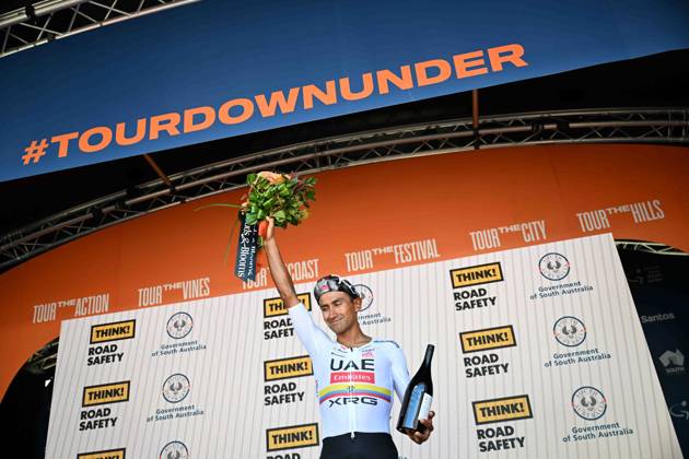 25-01-2025 Tour Down Under; Tappa 05 Mclaren Vale - Willunga Hill; 2025, Uae Team Emirates - Xrg; Narvaez, Jhonnatan; Willunga Hill; 