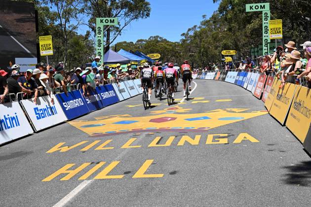 25-01-2025 Tour Down Under; Tappa 05 Mclaren Vale - Willunga Hill; Willunga Hill; 
