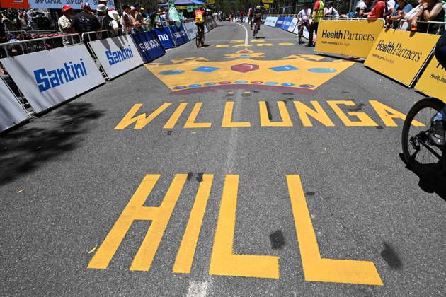25-01-2025 Tour Down Under; Tappa 05 Mclaren Vale - Willunga Hill; Willunga Hill; 