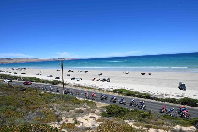 25-01-2025 Tour Down Under; Tappa 05 Mclaren Vale - Willunga Hill; Aldinga Beach; 