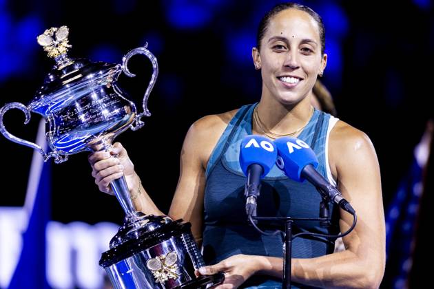 Tennis, Australian Open, Frauen, Finale, Siegerin Madison Keys