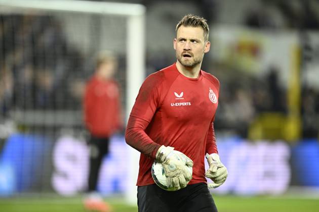 Club Brugge v KV Kortrijk - Jupiler Pro League BRUGGE, BELGIUM - JANUARY 25 : Mignolet Simon goalkeeper of Club Brugge pictured during a pre match warming up exercise prior to the Jupiler Pro League match between Club Brugge and KV Kortrijk on January 25, 2025 in Brugge, Belgium, 25 01 2025 Brugge Belgium Copyright: xNicoxVereeckenx