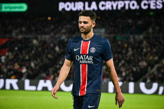 Ligue 1 PSG vs Stade de Reims - FA Paris Saint-Germain’s forward Goncalo Ramos looks on during the French L1 football match between Paris Saint-Germain and Stade de Reims at the Parc des Princes stadium in Paris on January 25, 2025. Photo by Firas Abdullah ABACAPRESS.COM Paris Île-de-France France  Copyright: xAbdullahxFiras ABACAx