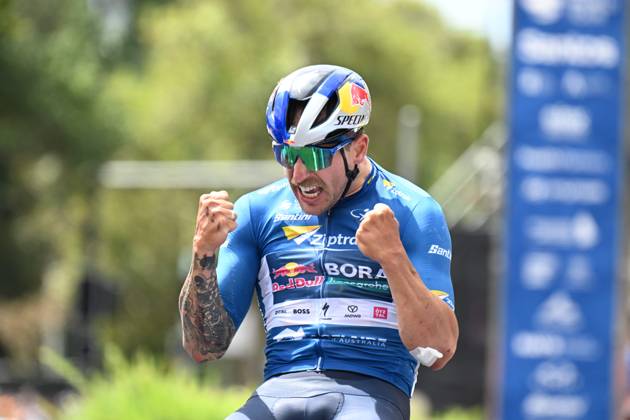 26-01-2025 Tour Down Under; Tappa 06 Adelaide City Council; 2025, Red Bull - Bora Hansgrohe; Welsford, Sam; Adelaide; 