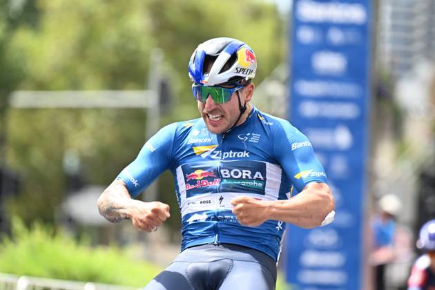 26-01-2025 Tour Down Under; Tappa 06 Adelaide City Council; 2025, Red Bull - Bora Hansgrohe; Welsford, Sam; Adelaide; 
