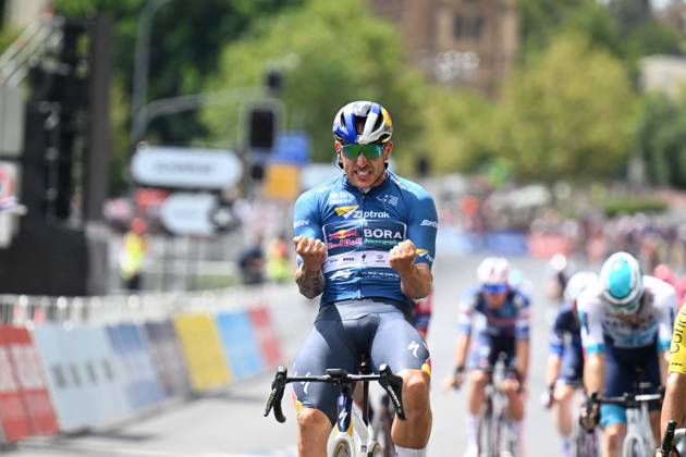 26-01-2025 Tour Down Under; Tappa 06 Adelaide City Council; 2025, Red Bull - Bora Hansgrohe; Welsford, Sam; Adelaide; 