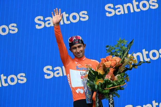 26-01-2025 Tour Down Under; Tappa 06 Adelaide City Council; 2025, Uae Team Emirates - Xrg; Narvaez, Jhonnatan; Adelaide; 
