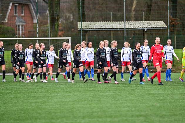 Soccer I Women I 2024 2025 season I Test match I Hamburger SV Kolding IF I 25 01 2025 The teams of Hamburger SV Women and Kolding IF take to the pitch Copyright: xLobeca WolfxGebhardtx