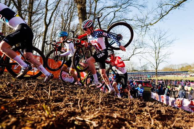 U23 during the World Cup Cyclo Cross 2024 2025 in HOOGERHEIDE, Netherlands on 26 january 2025, photo by Jules van Iperen EYE4images DeFodi Images Defodi 746 211099 Defodi-746