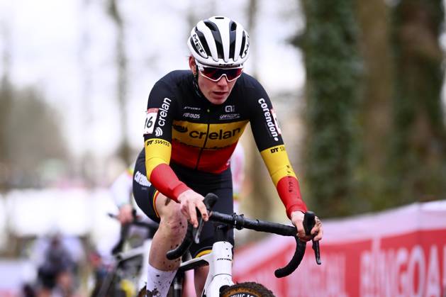 UCI Cyclocross World Cup Hoogerheide 2025 HOOGERHEIDE, THE NETHERLANDS - JANUARY 26 : Norbert Riberolle Marion (BEL) of Crelan - Corendon during the 12th and final leg of the UCI Cyclocross World Cup series 2024-2025 in Hoogerheide, The Netherlands, 26 01 2025 Hoogerheide The Netherlands  Copyright: xGvgx