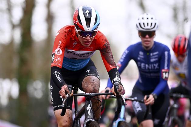 UCI Cyclocross World Cup Hoogerheide 2025 HOOGERHEIDE, THE NETHERLANDS - JANUARY 26 : Schreiber Marie (LUX) of Team Sd Worx - Protime during the 12th and final leg of the UCI Cyclocross World Cup series 2024-2025 in Hoogerheide, The Netherlands, 26 01 2025 Hoogerheide The Netherlands  Copyright: xGvgx
