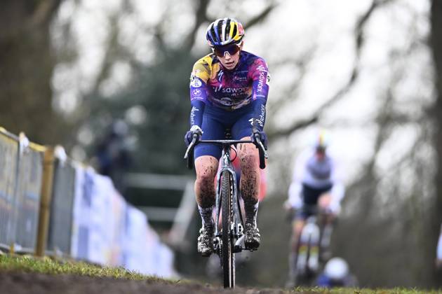 UCI Cyclocross World Cup Hoogerheide 2025 HOOGERHEIDE, THE NETHERLANDS - JANUARY 26 : Vas Kata Blanka (HUN) of Team Sd Worx - Protime during the 12th and final leg of the UCI Cyclocross World Cup series 2024-2025 in Hoogerheide, The Netherlands, 26 01 2025 Hoogerheide The Netherlands  Copyright: xGvgx