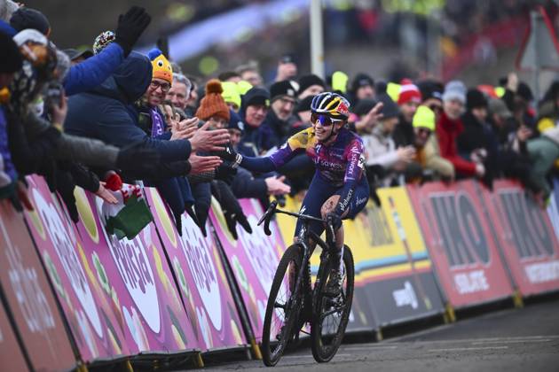 UCI Cyclocross World Cup Hoogerheide 2025 HOOGERHEIDE, THE NETHERLANDS - JANUARY 26 : Vas Kata Blanka (HUN) of Team Sd Worx - Protime during the 12th and final leg of the UCI Cyclocross World Cup series 2024-2025 in Hoogerheide, The Netherlands, 26 01 2025 Hoogerheide The Netherlands  Copyright: xGvgx