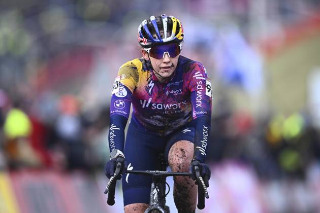 UCI Cyclocross World Cup Hoogerheide 2025 HOOGERHEIDE, THE NETHERLANDS - JANUARY 26 : Vas Kata Blanka (HUN) of Team Sd Worx - Protime during the 12th and final leg of the UCI Cyclocross World Cup series 2024-2025 in Hoogerheide, The Netherlands, 26 01 2025 Hoogerheide The Netherlands  Copyright: xGvgx