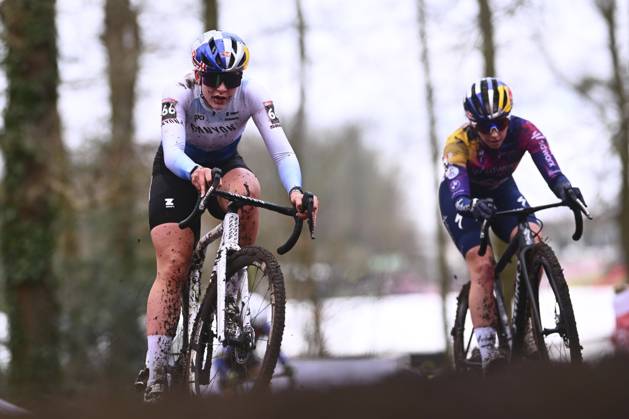 UCI Cyclocross World Cup Hoogerheide 2025 HOOGERHEIDE, THE NETHERLANDS - JANUARY 26 : Backstedt Zoe (GBR) of Canyon - Sram Racing during the 12th and final leg of the UCI Cyclocross World Cup series 2024-2025 in Hoogerheide, The Netherlands, 26 01 2025 Hoogerheide The Netherlands  Copyright: xGvgx