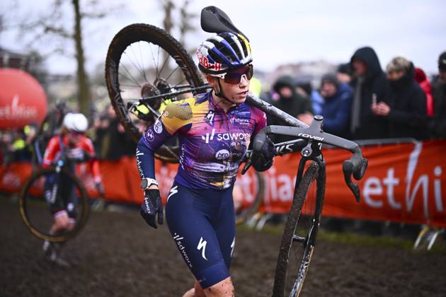 UCI Cyclocross World Cup Hoogerheide 2025 HOOGERHEIDE, THE NETHERLANDS - JANUARY 26 : Vas Kata Blanka (HUN) of Team Sd Worx - Protime during the 12th and final leg of the UCI Cyclocross World Cup series 2024-2025 in Hoogerheide, The Netherlands, 26 01 2025 Hoogerheide The Netherlands  Copyright: xGvgx