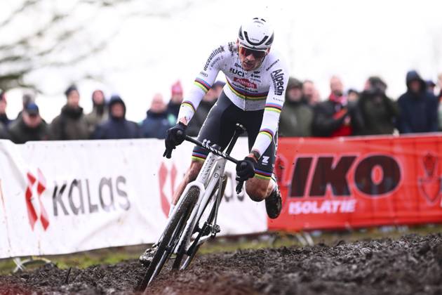 UCI Cyclocross World Cup Hoogerheide 2025 HOOGERHEIDE, THE NETHERLANDS - JANUARY 26 : Van Der Poel Mathieu (NED) of Alpecin-Deceuninck during the 12th and final leg of the UCI Cyclocross World Cup series 2024-2025 in Hoogerheide, The Netherlands, 26 01 2025 Hoogerheide The Netherlands  Copyright: xGvgx
