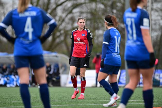 Soccer I Women I Season 2024 2025 I Test match I Hamburger SV 1 FFC Turbine Potsdam I 26 01 2025 Lotta Wrede 32, Hamburger SV Norderstedt Paul Hauenschild Sportanlage Schleswig Holstein Germany Copyright: xLobeca FelixxSchlikisx
