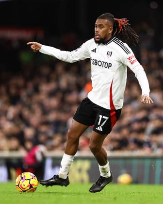Fulham gegen Manchester United 26. Januar 2025, London Premier League Fußball Fulham gegen Manchester United Alex Iwobi von Fulham Foto Jacques Feeney Abseits London UK Copyright: xJacquesxFeeneyx xOffsidexOffside
