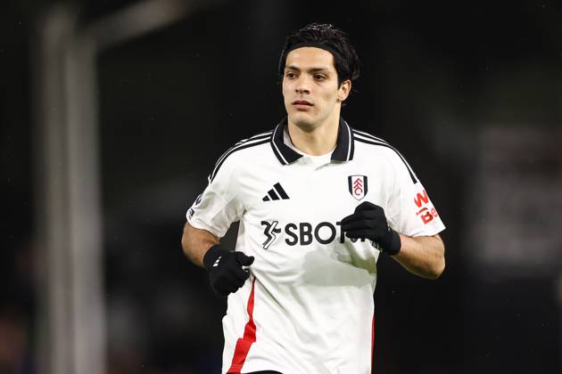 Fulham gegen Manchester United 26. Januar 2025, London Premier League Fußball Fulham gegen Manchester United Raul Jimenez von Fulham Foto Jacques Feeney Abseits London UK Copyright: xJacquesxFeeneyx xOffsidexOffside