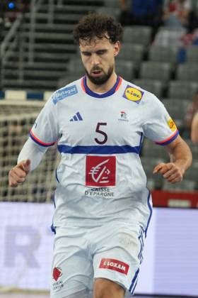 Handball - IHF Men s World Championship, WM, Weltmeisterschaft - France V Egypt 5 Nedim REMILI OF FRANCE during the IHF Men s World Championship 2025, Quarter-Finals Handball match between France and Egypt on 28 January 2025 at Arena Zagreb in Zagreb, Croatia - Photo Laurent Lairys ABACAPRESS,COM Zagreb Croatia  Copyright: xLairysxLaurent ABACAx