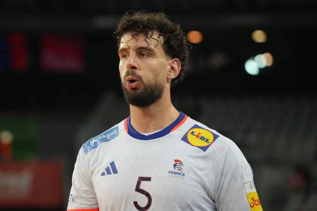 Handball - IHF Men s World Championship, WM, Weltmeisterschaft - France V Egypt 5 Nedim REMILI OF FRANCE during the IHF Men s World Championship 2025, Quarter-Finals Handball match between France and Egypt on 28 January 2025 at Arena Zagreb in Zagreb, Croatia - Photo Laurent Lairys ABACAPRESS.COM Zagreb Croatia  Copyright: xLairysxLaurent ABACAx