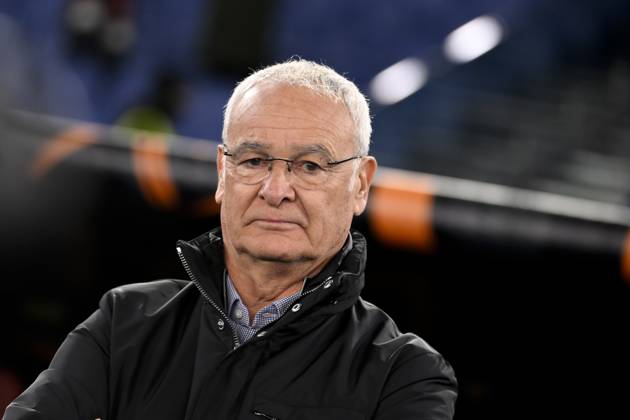 Claudio Ranieri, head coach of AS Roma, looks on during the Europa League football match between AS Roma and Eintracht Frankfurtat Olimpico stadium in Rome (Italy), January 30, 2025. AndreaxStaccioli