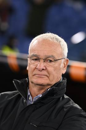Claudio Ranieri, head coach of AS Roma, looks on during the Europa League football match between AS Roma and Eintracht Frankfurtat Olimpico stadium in Rome (Italy), January 30, 2025. AndreaxStaccioli