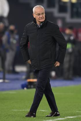 Claudio Ranieri, head coach of AS Roma, looks on during the Europa League football match between AS Roma and Eintracht Frankfurtat Olimpico stadium in Rome (Italy), January 30, 2025. AndreaxStaccioli