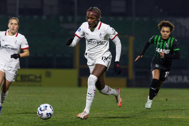 CALCIO - Serie A Femminile - US Sassuolo vs AC Milan Evelyn Ijeh during the Serie A Femminile match between Sassuolo Women and Milan Women at Stadio Enzo Ricci Sassuolo on January 2, 2025 in Sassuolo, Italy. Sassuolo Italy  Copyright: xIPAxSport ABACAx
