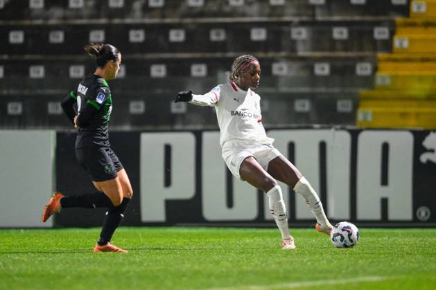 CALCIO - Serie A Femminile - US Sassuolo vs AC Milan Evelyn Ijeh ( AC Milan ) during US Sassuolo vs AC Milan, Italian football Serie A Women match in Sassuolo, Italy, February 01 2025 Sassuolo Italy  Copyright: xIPAxSport ABACAx