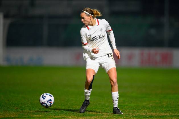 CALCIO - Serie A Femminile - US Sassuolo vs AC Milan Valery Vigilucci ( AC Milan ) during US Sassuolo vs AC Milan, Italian football Serie A Women match in Sassuolo, Italy, February 01 2025 Sassuolo Italy  Copyright: xIPAxSport ABACAx