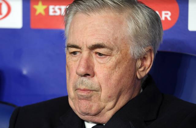 RCD Espanyol de Barcelona v Real Madrid CF - La Liga EA Sports Carlo Ancelotti coaches during the match between RCD Espanyol and Real Madrid CF, corresponding to week 22 of LaLiga EA Sports, at the RCDE Stadium in Barcelona, Spain, on February 1, 2025. Barcelona Barcelona Spain Copyright: xUrbanandsportx originalFilename:urbanandsport-rcdespan250201_npUwB