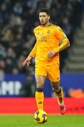 RCD Espanyol de Barcelona v Real Madrid CF - La Liga EA Sports Jude Bellingham central midfield of Real Madrid and England during the LaLiga match between RCD Espanyol de Barcelona and Real Madrid CF at RCDE Stadium on February 1, 2025 in Barcelona, Spain. Barcelona Spain Copyright: xJosexBretonx originalFilename:bretonhernandez-rcdespan250201_npCRD