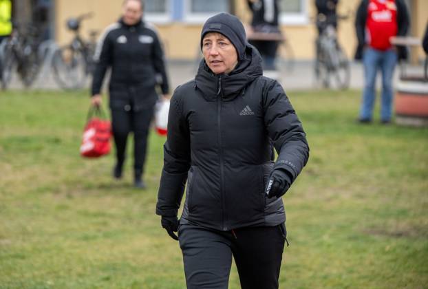 Soccer, Women, Test match, Season 2024 2025, 1 FC Union Berlin FC Schlieren 13 0 , Coach Ailien Poese 1 Women 1 FC Union , 02 02 2025, Copyright: xMatthiasxKochx