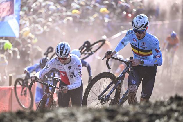 2025 UCI Cyclo-Cross WC - Men Elite LIEVIN, FRANCE - FEBRUARY 02 : Wyseure Joran (BEL) in action during the 2025 UCI Cyclo-Cross World Championships for Men Elite on February 02, 2025 in Lievin, France, 02 02 2025 Lievin France  Copyright: xNicoxVereeckenx