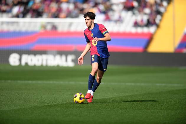 FC Barcelona, Barca v DEPORTIVO ALAVES. OLIMPIC STADIUM LLUIS COMPANYS. MONTJUIC,BARCELONA. February 2,2025 FC BARCELONA vs DEPORTIVO ALAVES. February 2, 2025 Cubarsi (2) of FC Barcelona during the match between FC Barcelona and Deportivo Alaves corresponding to the twenty two day of La Liga EA Sports at Olimpic Stadium Lluis Companys of Montjuic in Barcelona, Spain. Barcelona ESP Copyright: xS.xRosx