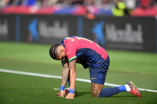 FC Barcelona, Barca v DEPORTIVO ALAVES. OLIMPIC STADIUM LLUIS COMPANYS. MONTJUIC,BARCELONA. February 2,2025 FC BARCELONA vs DEPORTIVO ALAVES. February 2, 2025 Raphina (11) of FC Barcelona during the match between FC Barcelona and Deportivo Alaves corresponding to the twenty two day of La Liga EA Sports at Olimpic Stadium Lluis Companys of Montjuic in Barcelona, Spain. Barcelona ESP Copyright: xS.xRosx