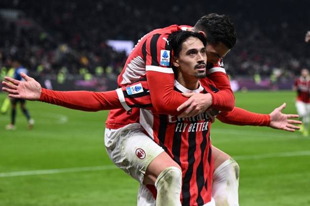 Db Milano 02 02 2025 - campionato di calcio serie A Milan-Inter foto Daniele Buffa Image nella foto: esultanza gol Tijjani Reijnders