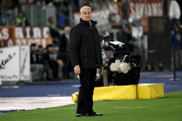 Claudio Ranieri, head coach of AS Roma, looks on during the Serie A football match between AS Roma and SSC Napoli at Olimpico stadium in Rome (Italy), February 2, 2025. AndreaxStaccioli